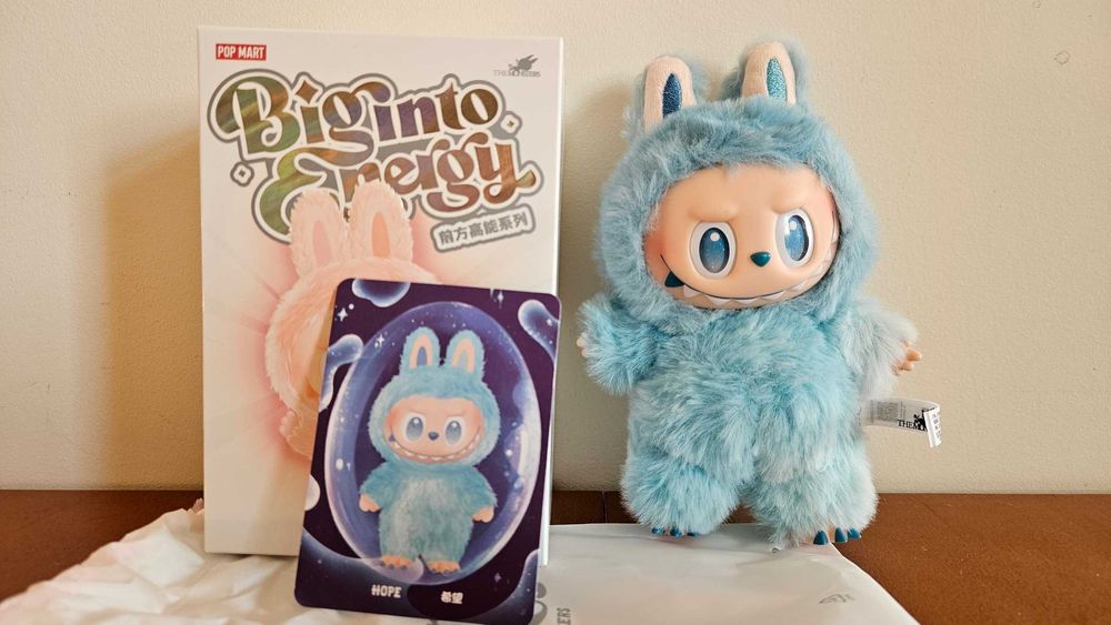 Popmart Labubu Hope Big into Energy