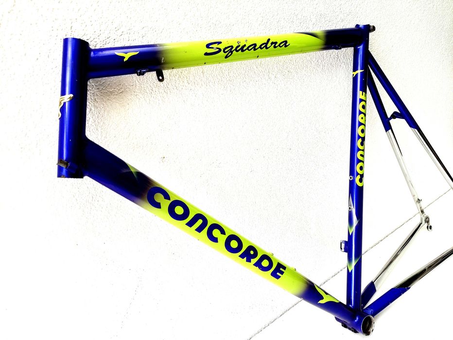 Kultowa Rama szosowa Stalowa Concorde Squadra Columbus BRAIN