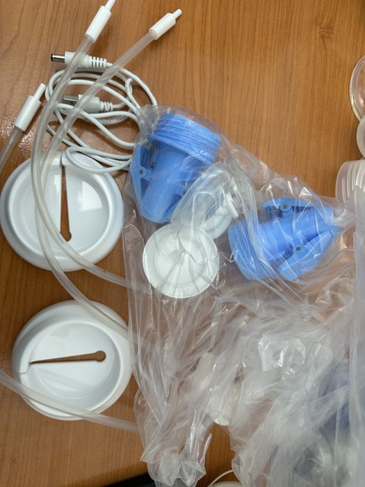 Bomba de tirar leite elétrica Bellababy Duo como nova com acessorios.