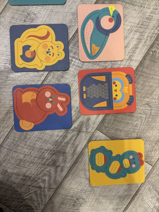 Пазли дитячі 2+ навчальні