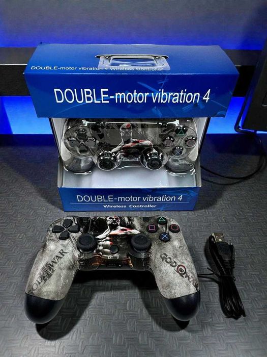 Геймпад контролер God of War PS4 ПК, Bluetooth, вібрація, зарядка