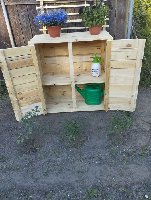 Schowek box ogrodowy