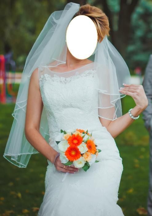 Свадебное платье на высокую девушку