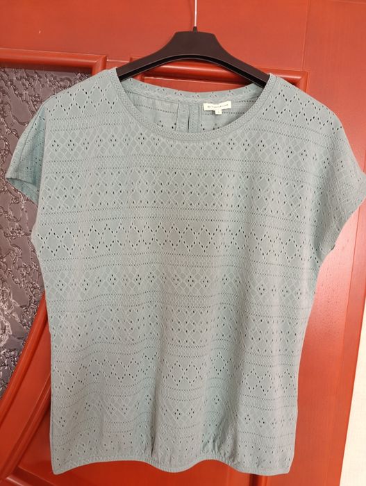 Bluzka Tom Tailor S | miętowa | nowa bez metki