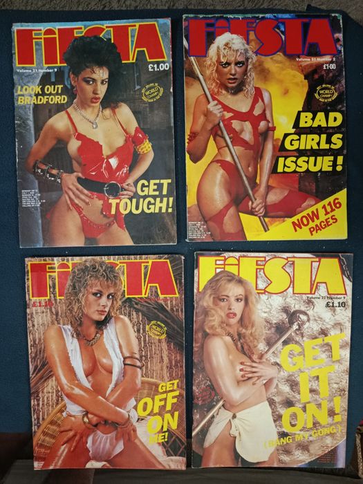 FIESTA, lote de Revistas Eróticas
