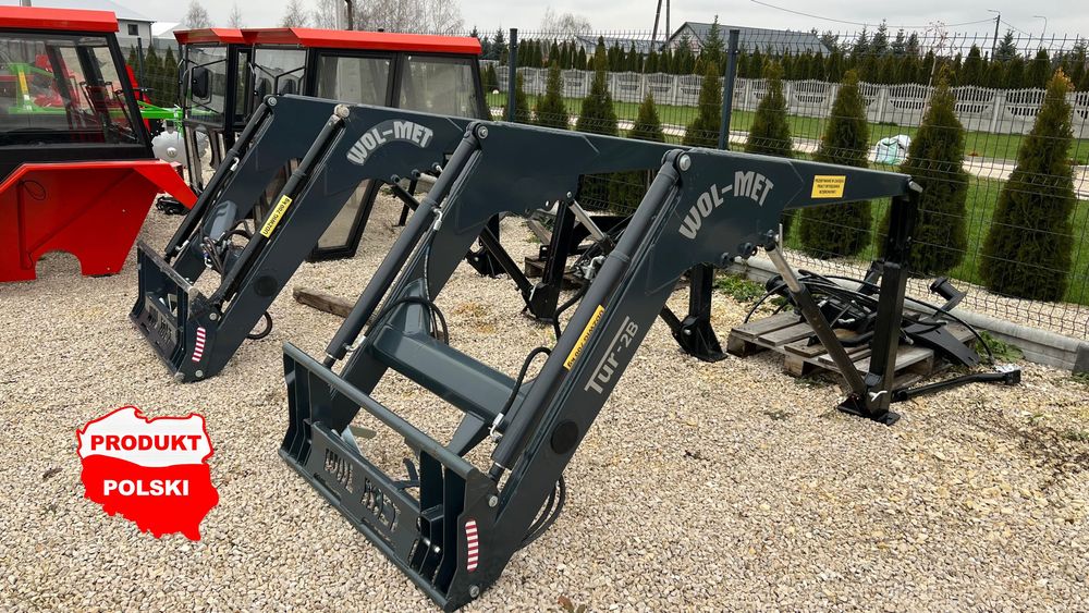 PROMOCJA-Ładowacz czołowy WOLMET 2B euro ramka-DOSTAWA pod adres-MONTAŻ tur T25 c330 tur c360 RATY tur ursus tur zetor 5011 ZETOR 7011