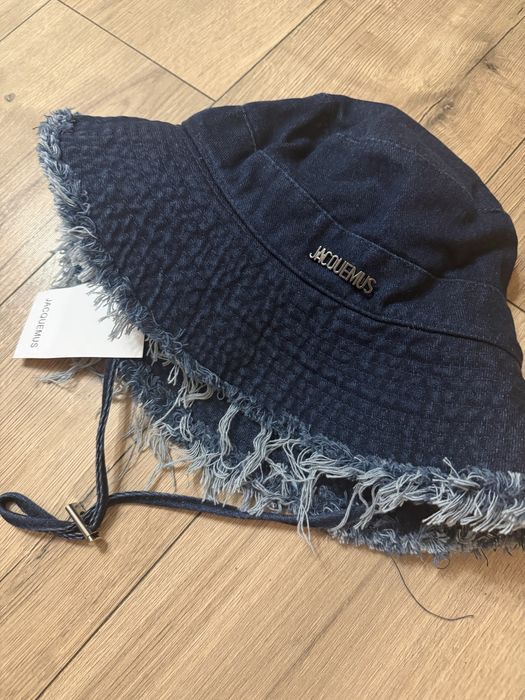 Kapelusz jeansowy jacquemus nowy denim damski