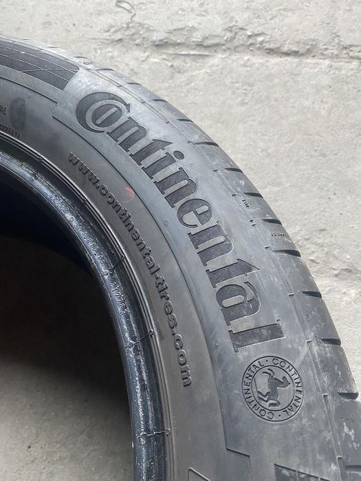225.60.18 Continental 2шт лето БУ склад шины резина из Европы 60 R18