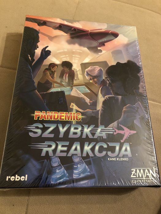 Mikołaj- planszówka Pandemic Szybka reakcja Rabel gra 8+ nowa