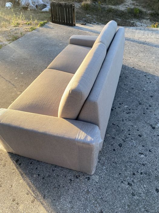 Sofá 3 Lugares IKEA KIVIK (Tecido Cinzento) — Excelente Estado