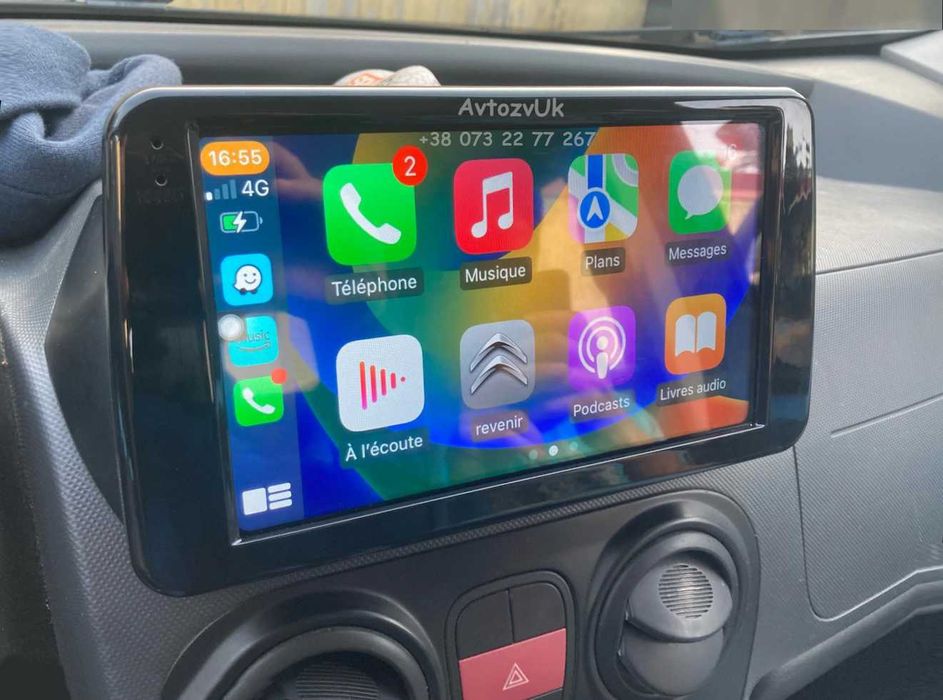 Магнитола Citroen JUMPER Nemo BIPPER BOXER Fiat DUCATO Fiorino Android