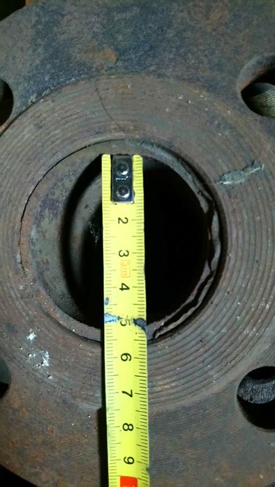 Króciec kołnierzowy flansza do wspawania i gwintowana