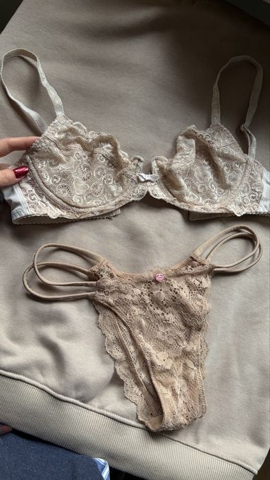 Zestaw bielizny viktoria’s secret xs