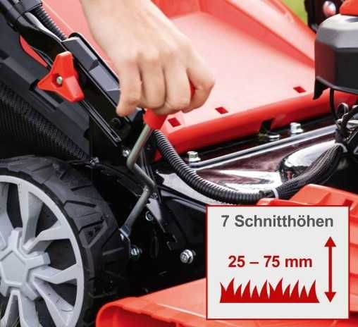 Газонокосилка бензиновая Scheppach MS225-56E косарка косярка самохідна з електро запуском