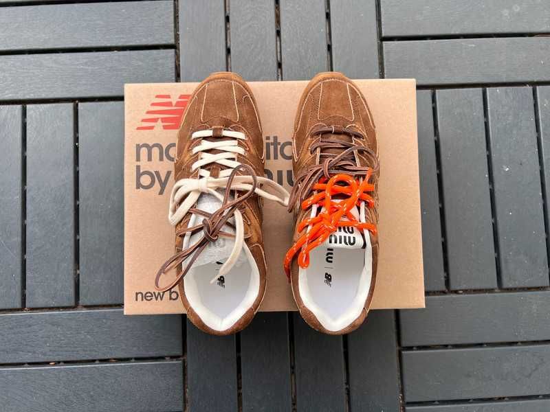 damskie Trampki New Balance Miu Miu Cinnamon R.42