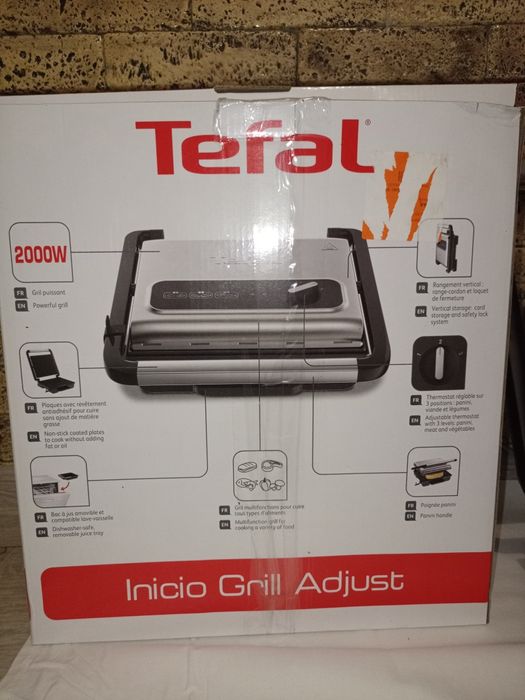Гриль tefal новый