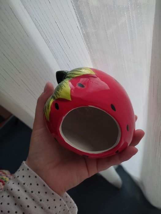 Casa de cerâmica hamster chinchila ouriço pequenos animais ENVIOGRÁTIS