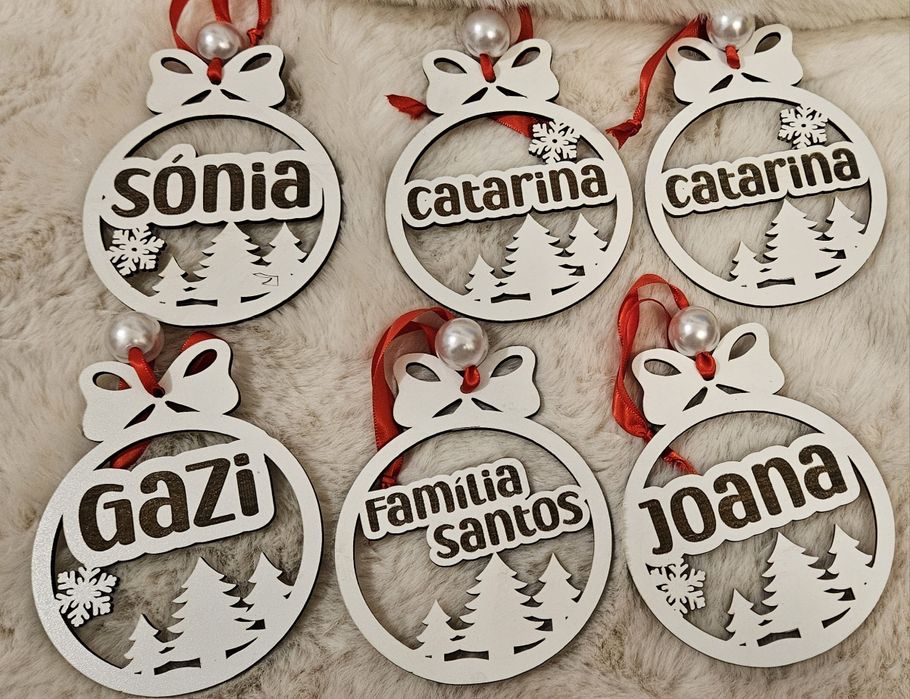 Bolas de natal personalizadas