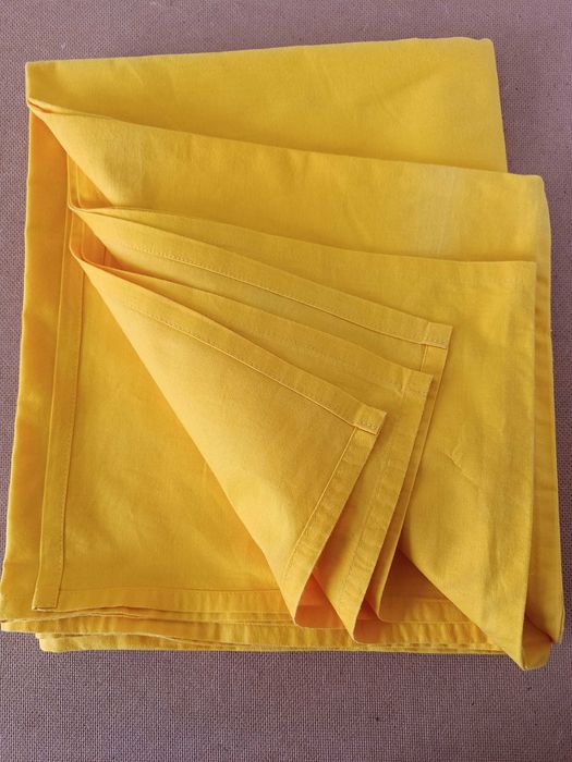 простирадло простинь якраво жовта покривало бавовна 225х140 см