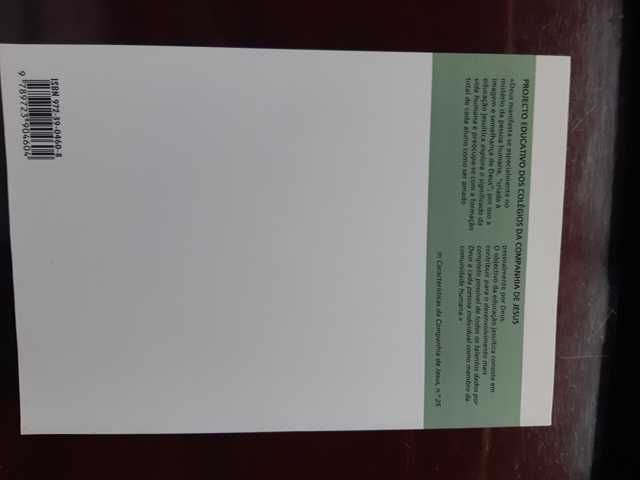 Livro "Projeto Educativo dos Colégios da Companhia de Jesus"