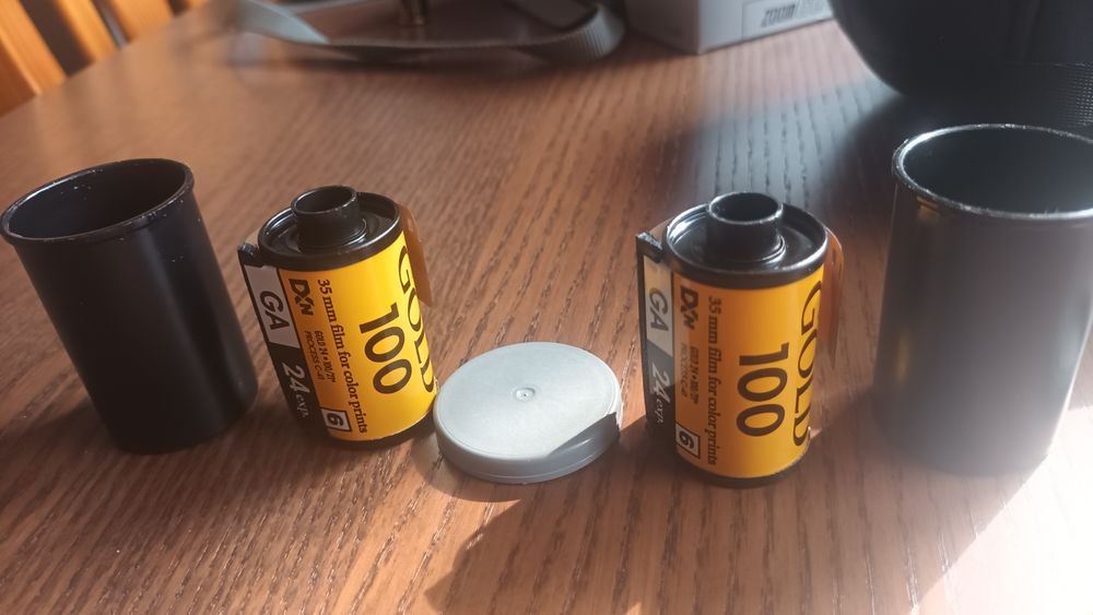 Rolos filme kodak gold 100 24 exp