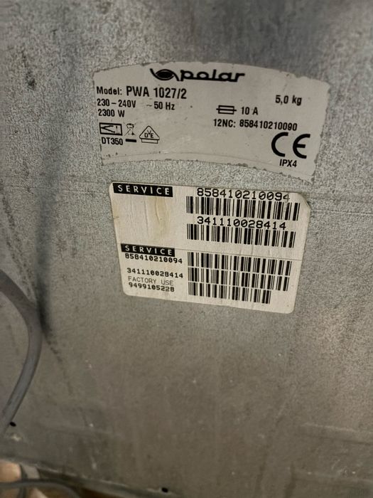 Pralka Polar PWA 1027/2