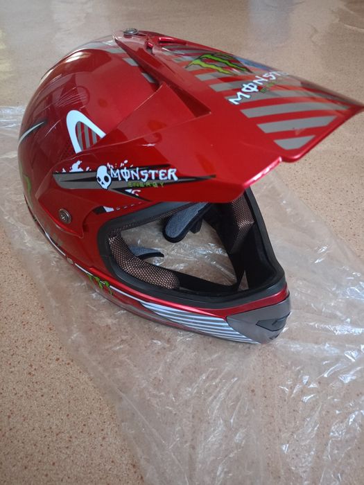Nowy kask cross.