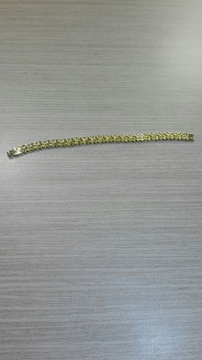 Fios e pulseira banhados a ouro de 24kilatos(veja fotos)