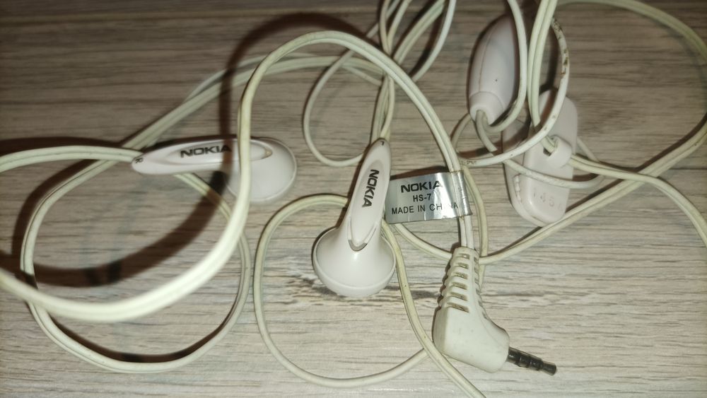 Наушники Nokia HS-7 . Стереогарнитура.