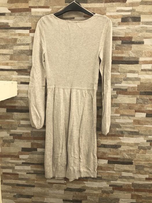 Vestido c&A malha creme