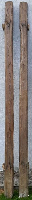 Belki ciosane, sosnowe  nośne z wrót ze starej mojej stodoły