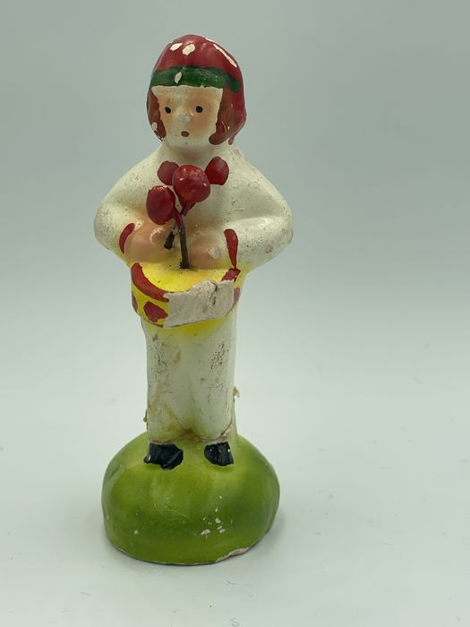 Figura musico de cascata / presepio - artesanato vintage