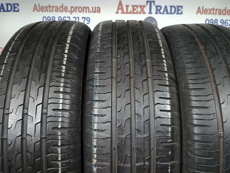 4 шт. 185/65 R15 Continental EcoContact 6 літні шини вживані