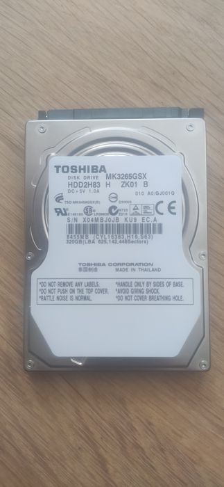 hdd 320gb toshiba - Купити електроніку - Ціни на OLX.ua
