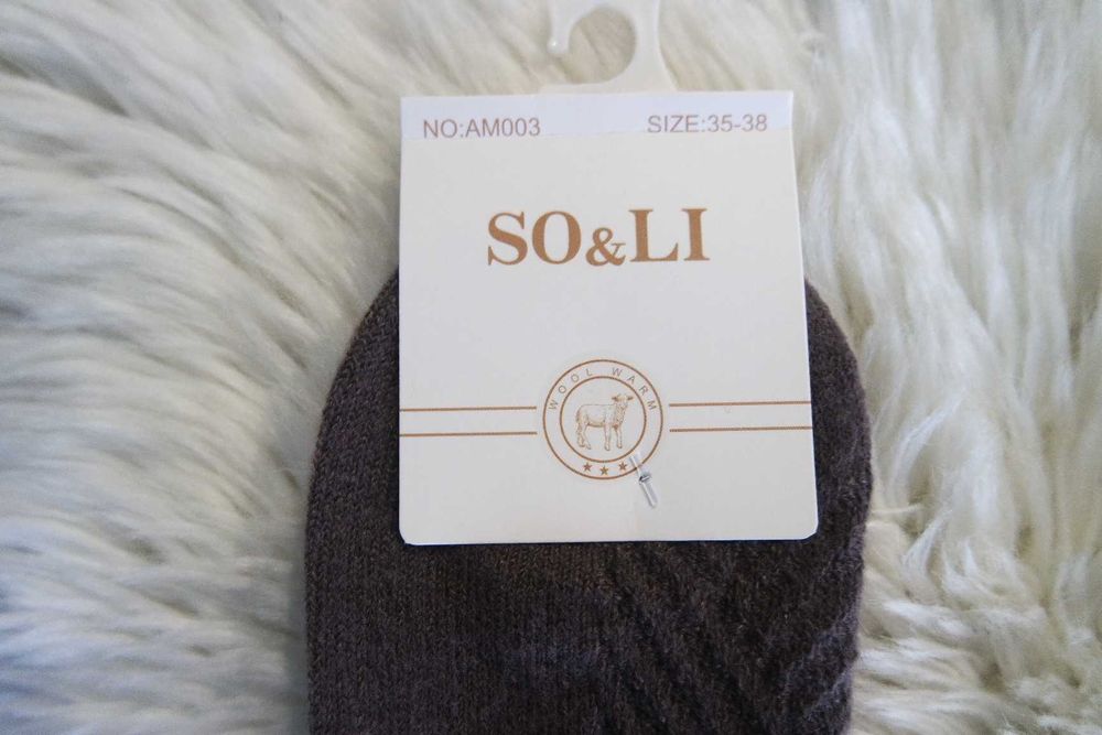 Super Skarpetki damskie SO&LI 39-42 3 szt. (AM003)