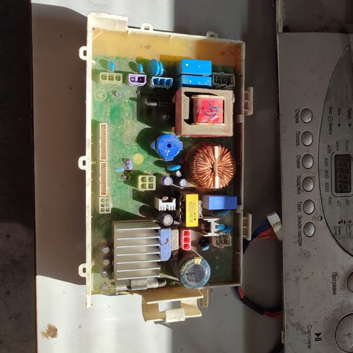 Електроніка пралки LG, плата управління