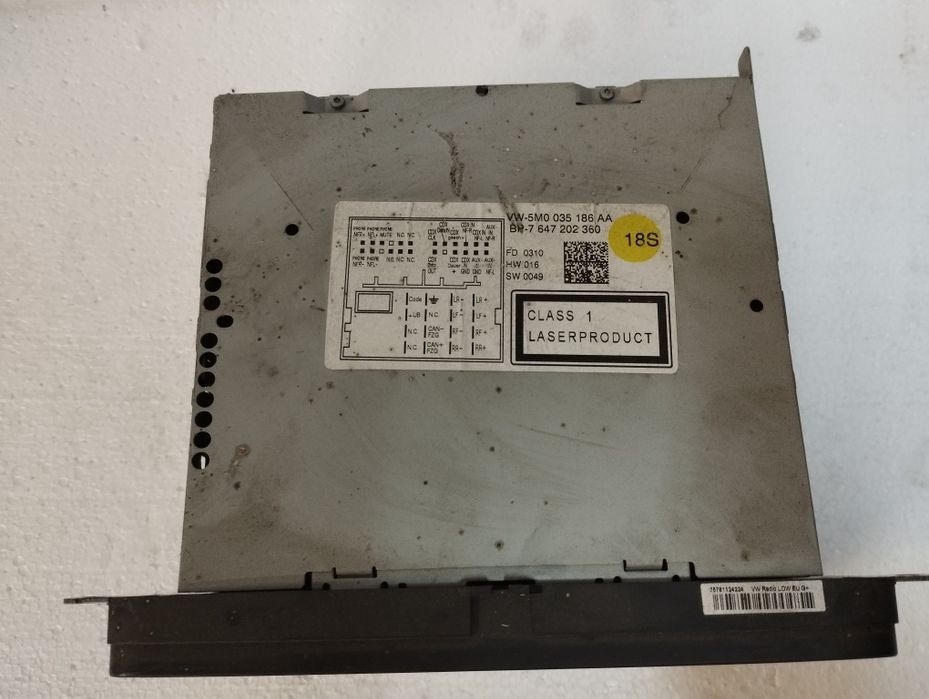 Volkswagen Golf/ Seat Radio CD