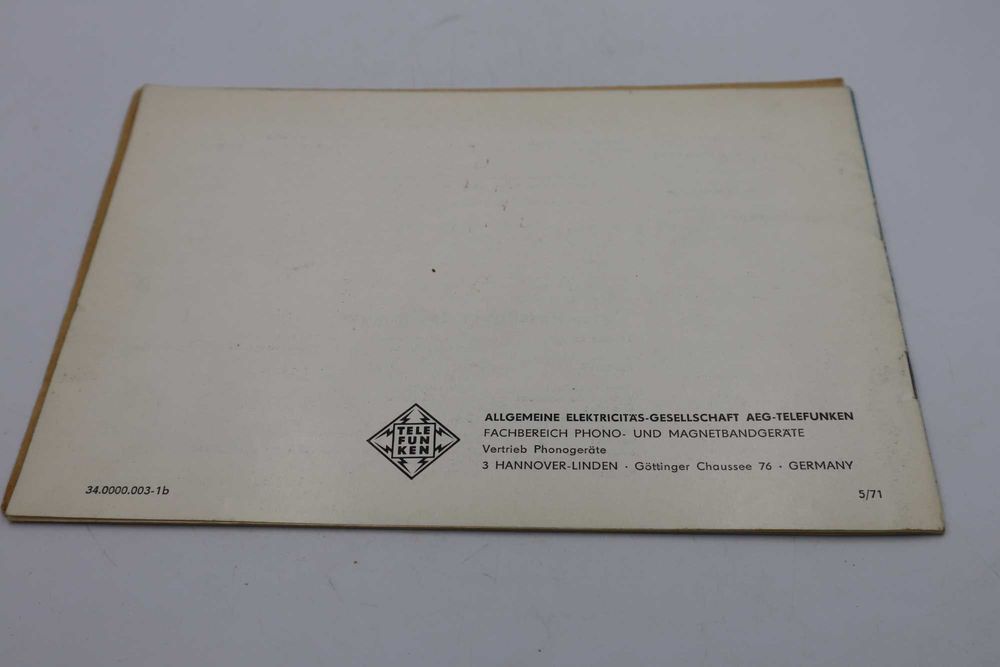 Instrukcja adapter Telefunken MISTER HITS 71s