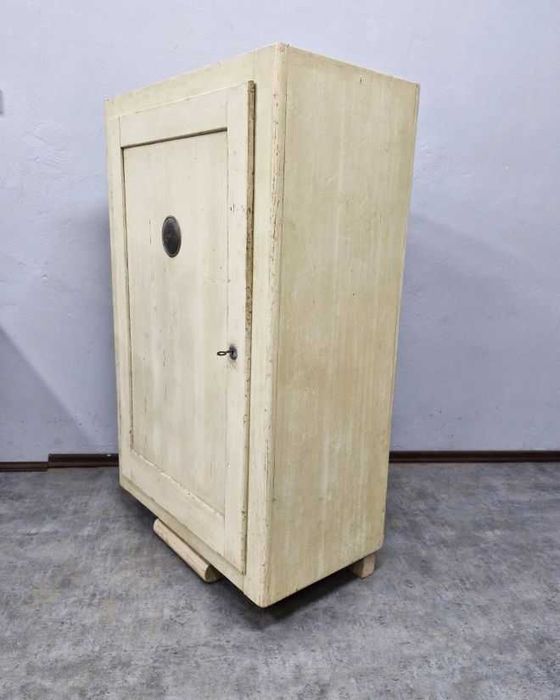 Szafa Chlebowa ze Szklanymi Pojemnikami na Przyprawy AntykiMarki.pl