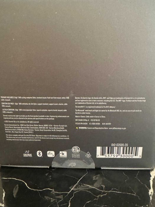 Garmin Edge 840 Solar nowy gwarancja