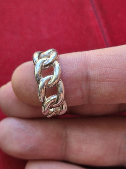 Anel em prata de lei
