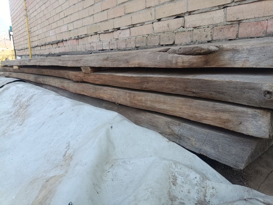 Суха дубова дошка 5000×380×70