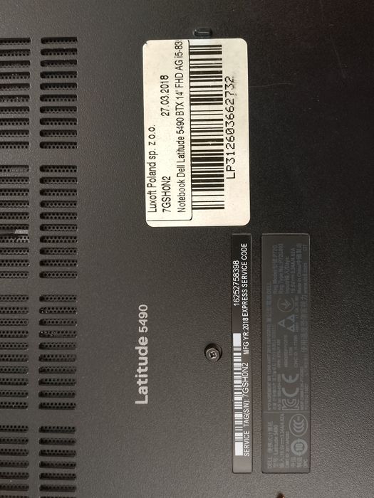 Części do laptopa dell