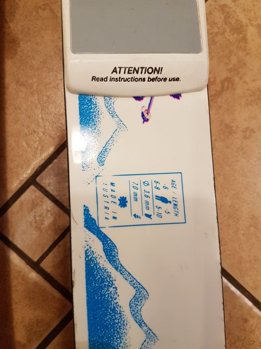 Narty 120 dla dzicka 6-8 lat. 120cm.