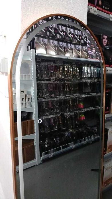 Espelhos em Dourado Com Luz (Novos/Fazemos Entregas)