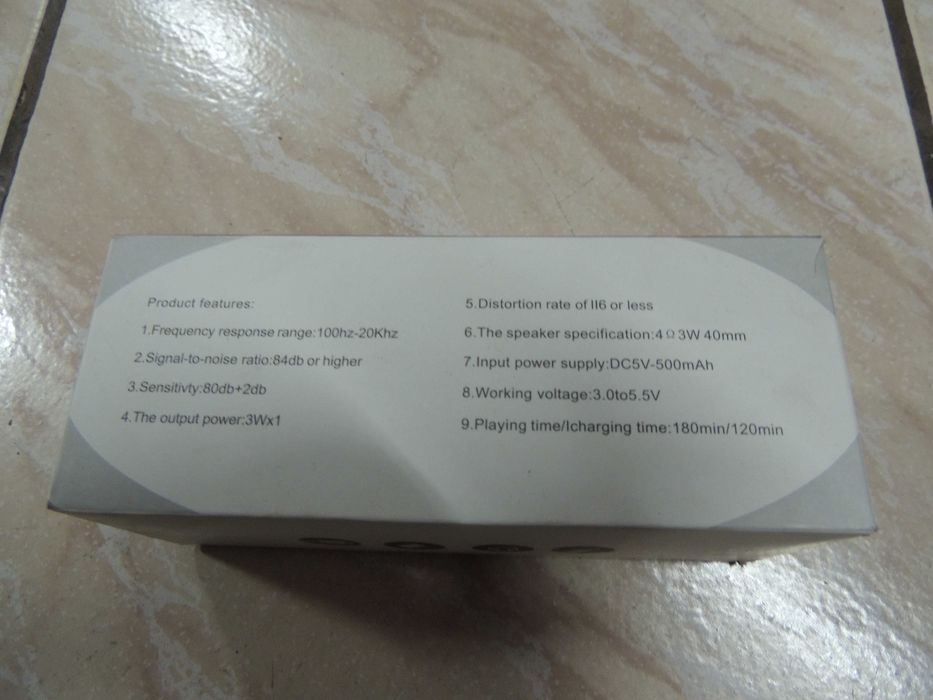 Głośnik głośniczek nowy nie używany mini x6u