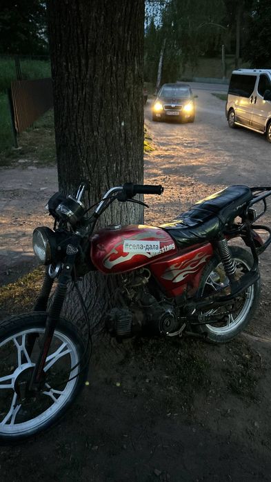 Мотоцикл альфа мустанг 2019 року