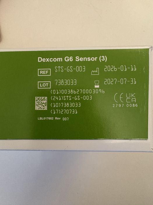 Продам Декском Dexcom g6 сенсор