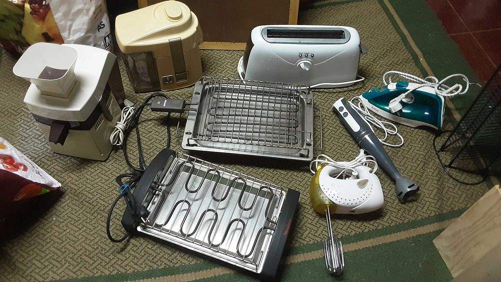 Electrodomésticos 7€ cada a funcionar