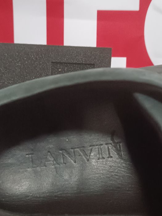 Мужские кеды из нубука LANVIN ,оригинал ,Франция ,раз 9 ,43-43,5